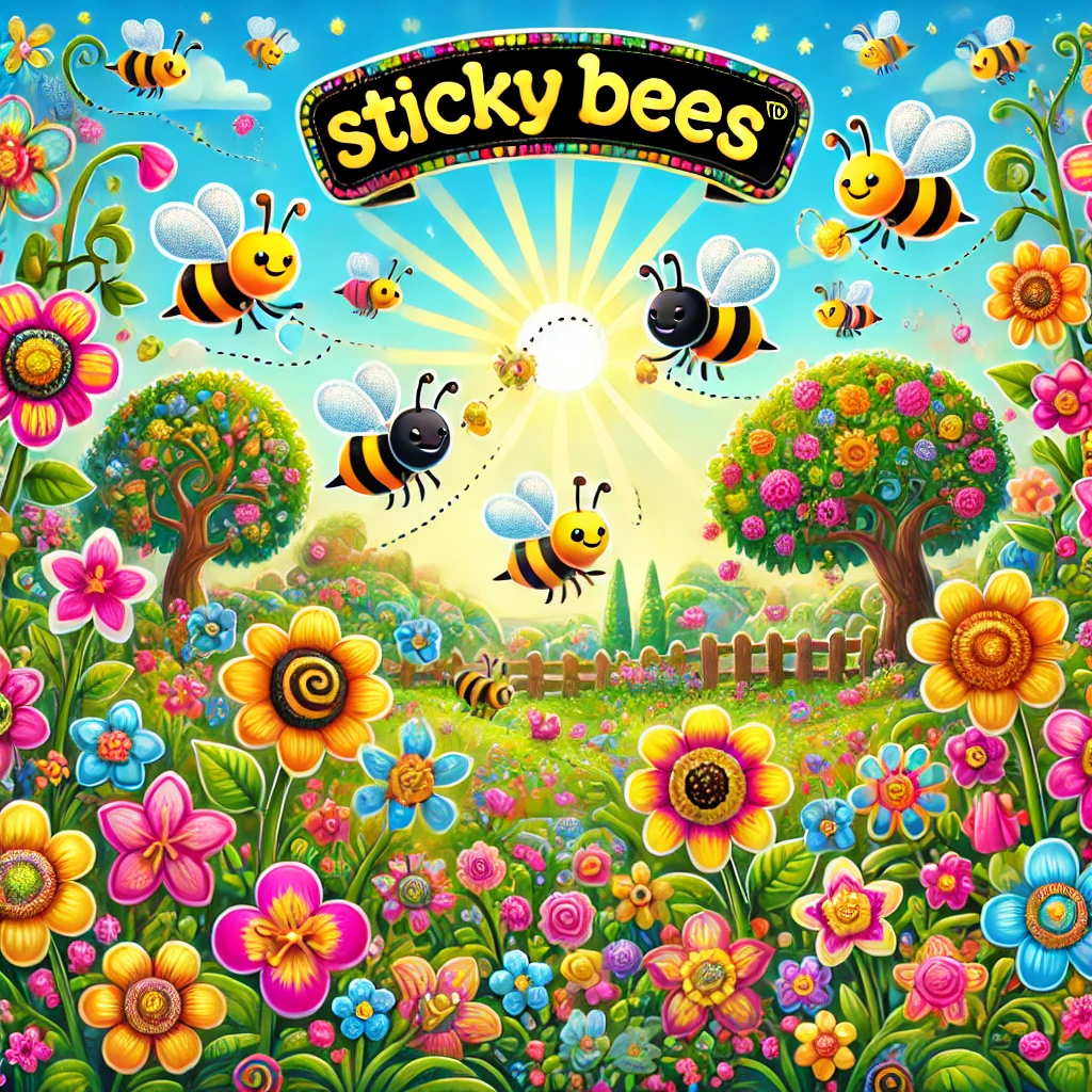 Sticky Bees™: Adventure in Bloom